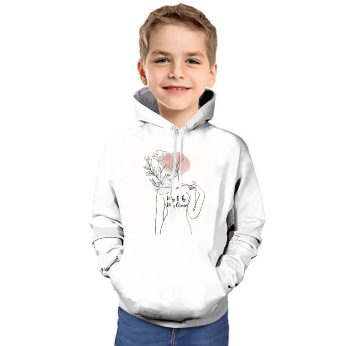 My Body My Choice Queen Print  Hoodie For Kids
