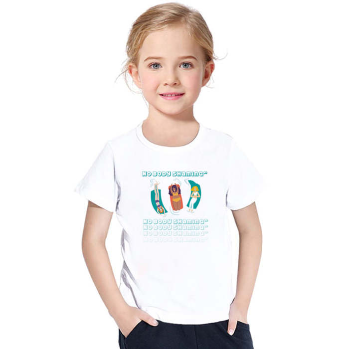 My Body My Choice  Beach Print Kids T-Shirt