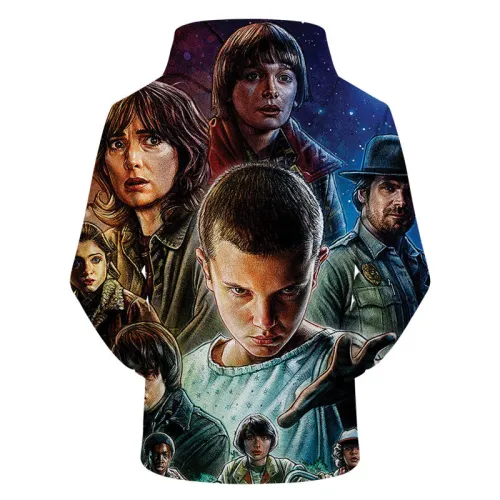 Stranger Things Eleven Team Hoodie