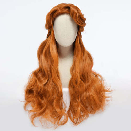 Castlevania Lenore Orange Cosplay Wig