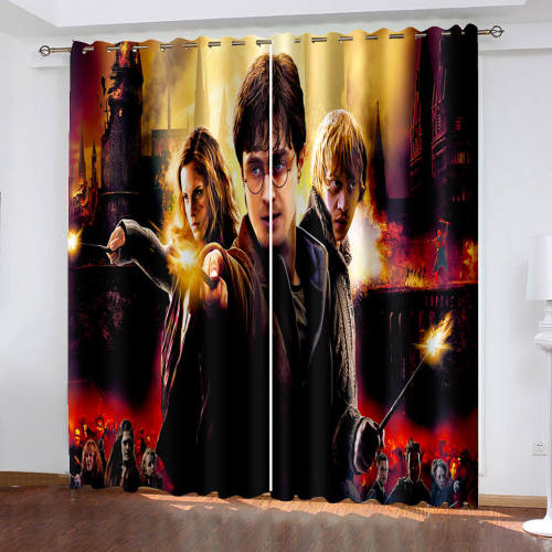Harry Potter Curtains Blackout Window Drapes
