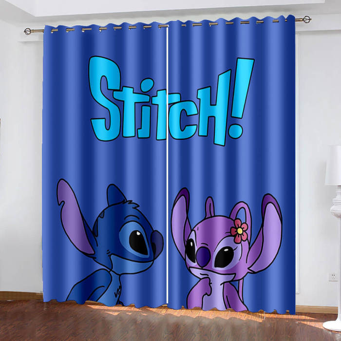Stitch Curtains Blackout Window Drapes