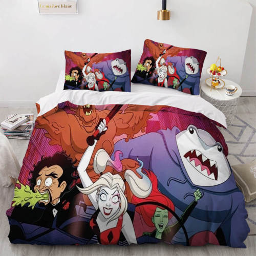 Harley Quinn Season 3 Bedding Set Quilt Cover Without Filler