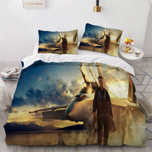 Top Gun Maverick Bedding Set Quilt Duvet Without Filler