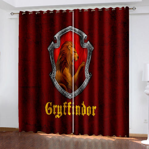 Harry Potter Pattern Curtains Blackout Window Drapes