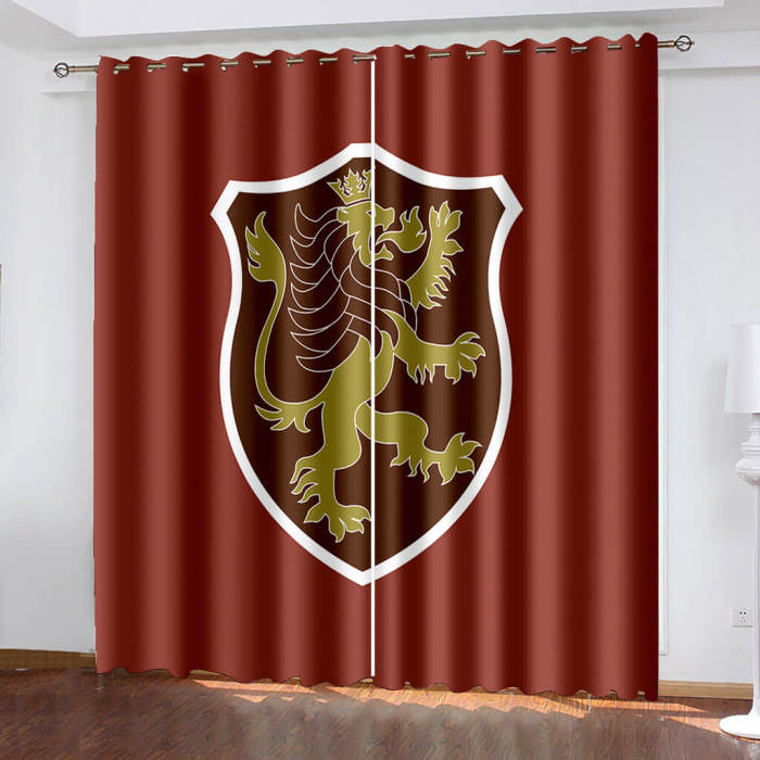 Harry Potter Pattern Curtains Blackout Window Drapes