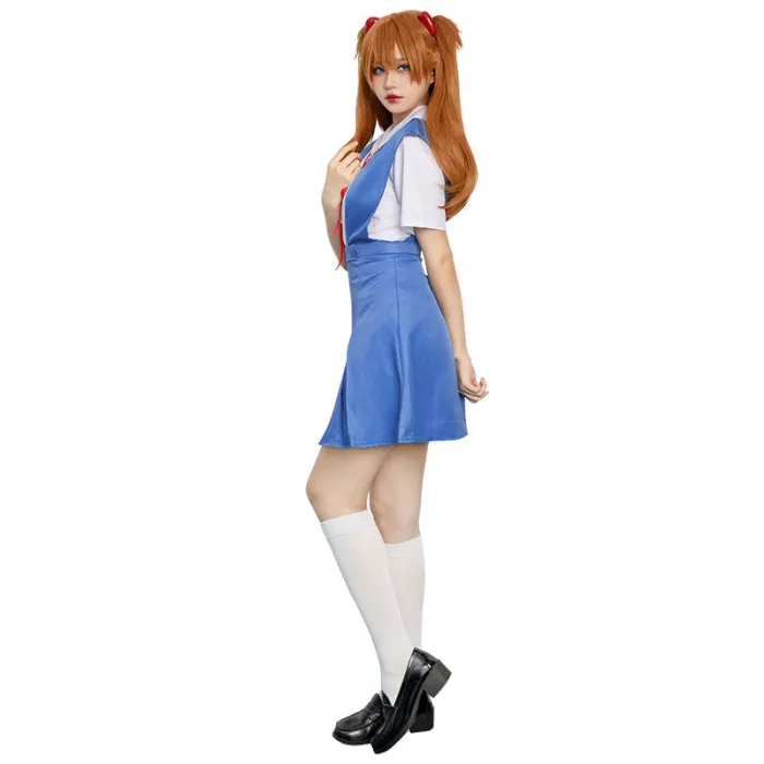 Neon Genesis Evangelion Ayanami Rei Uniform Cosplay Costume