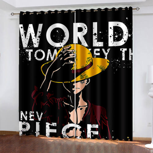 One Piece Curtains Blackout Window Drapes