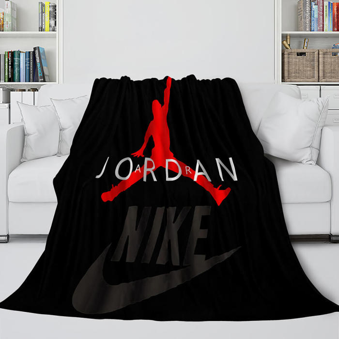 US$ 24.99 - Nike Jordan Blanket Flannel Fleece Throw Cosplay Blanket Room  Decoration - www.spiritcos.com