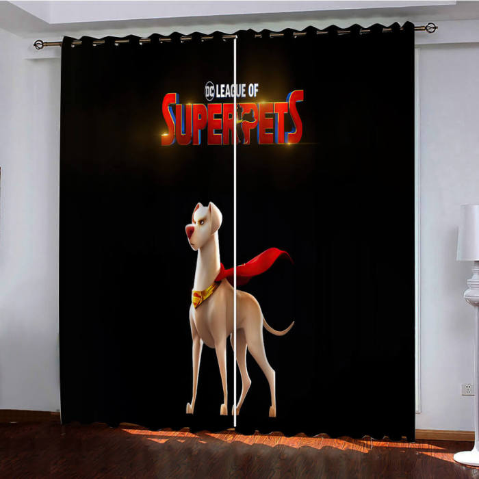Dc League Of Super-Pets Curtains Window Drapes