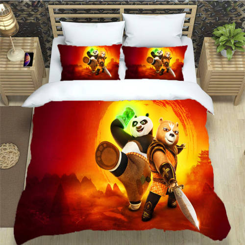 Kung Fu Panda The Dragon Knight Bedding Set Quilt Cover Without Filler