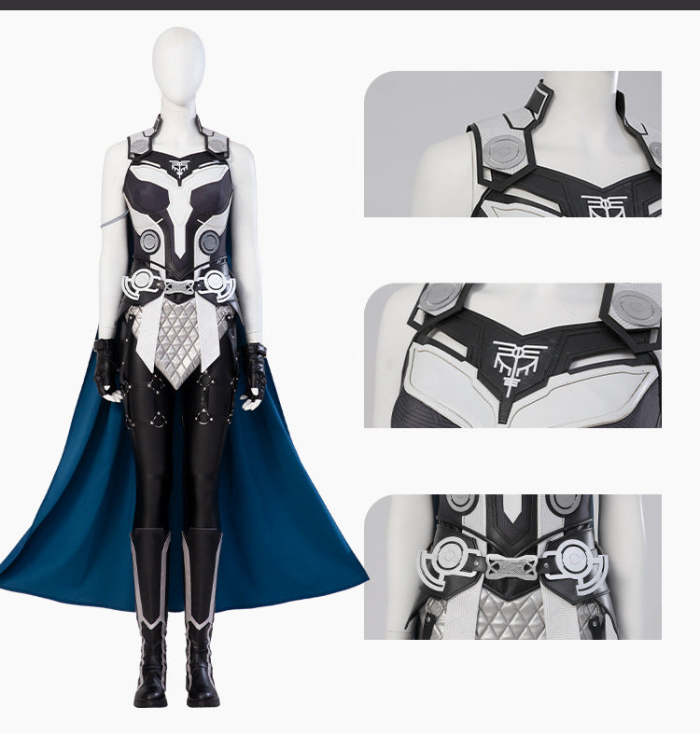 Thor Love And Thunder Valkyrie Suit Halloween Cosplay Costume