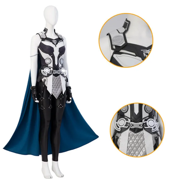 Thor Love And Thunder Valkyrie Suit Halloween Cosplay Costume