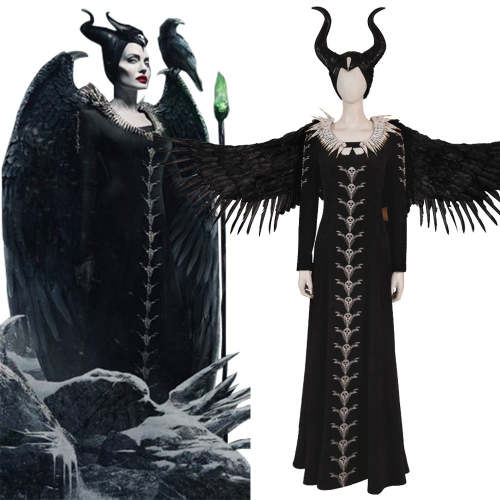 Alice In Maleficent: Mistress Of Evil Maleficent Black Cosplay Costume