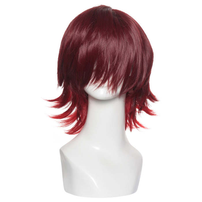 Amnesia Shin Red Cosplay Wig