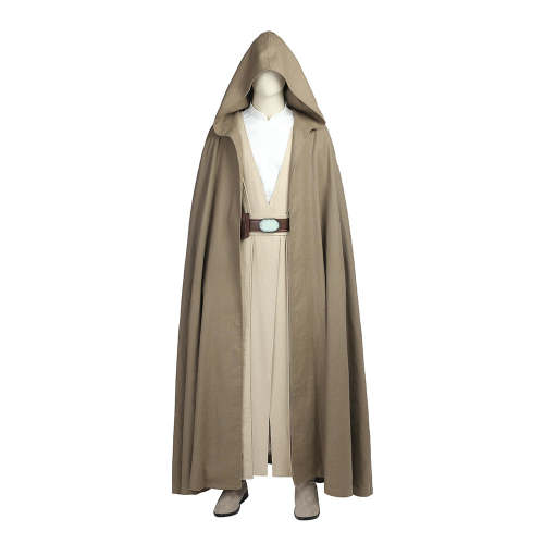 Star Wars The Last Jedi Luke Skywalker Cosplay Costume - No Boots