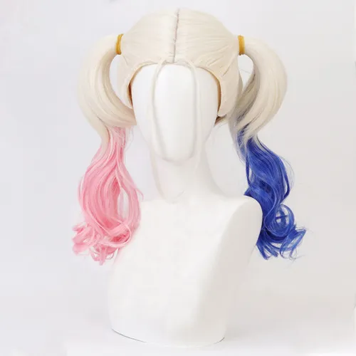 Dc Comics  Batman Suicide Squad Harley Quinn Cosplay Wig