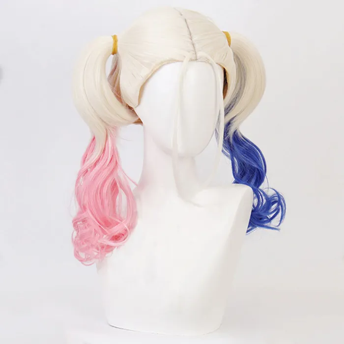 Dc Comics  Batman Suicide Squad Harley Quinn Cosplay Wig