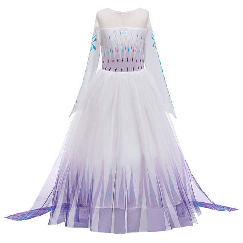 Kids Child Size  Frozen 2 Elsa Dress Cosplay Costume