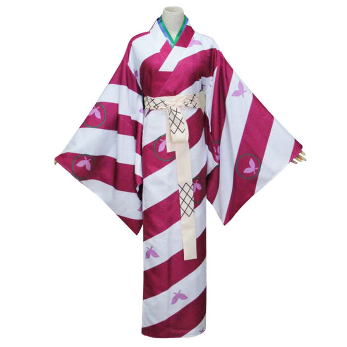 Inuyasha Kagura Kimono Cosplay Costume