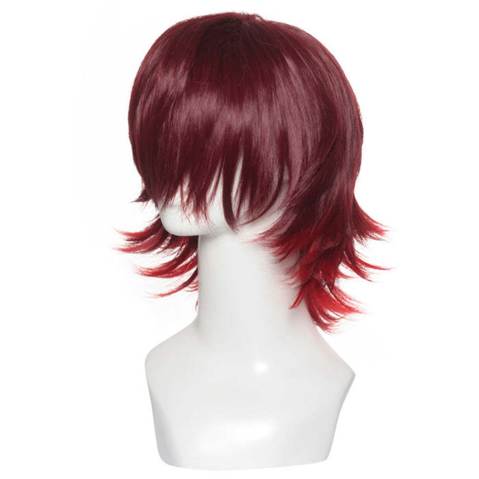 Amnesia Shin Red Cosplay Wig