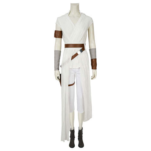 Star Wars The Rise Of Skywalker Rey Cosplay Costume - A Edition