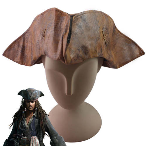 Pirates Of The Caribbean Jack Sparrow Captain Hat Halloween Cosplay Accessory Prop