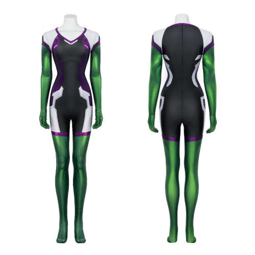 She-Hulk Attorney At Law Deluxe Outfits Halloween Cosplay Costume