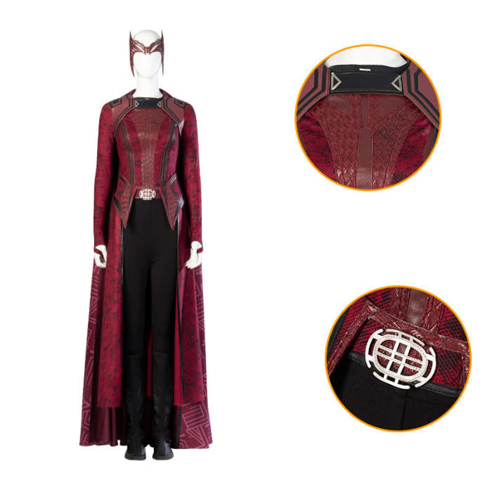 Doctor Strange In The Multiverse Of Madness Wanda Outfit Halloween Cosplay Costume