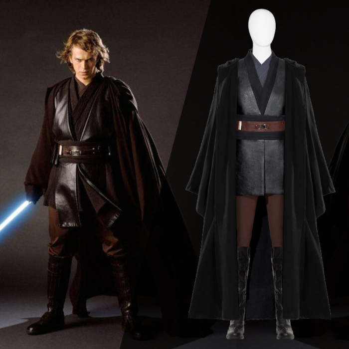 Star Wars Anakin Skywalker Outfits Halloween Cosplay Costume