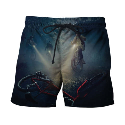 Stranger Things Printed Shorts