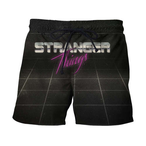 Stranger Things Designer Shorts For Men