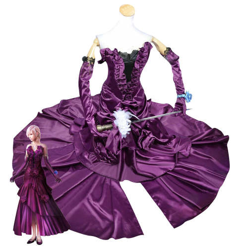 Lightning Returns: Final Fantasy Xiii Lightning Dress Cosplay Costume