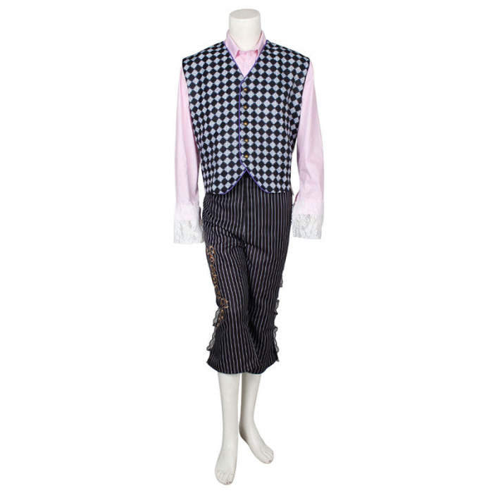 Alice In Wonderland:Through The Looking Glass Mad Hatter Cosplay Costume - No Brooch