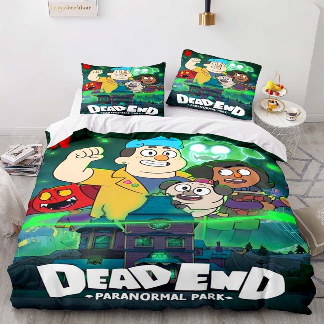 Dead End Paranormal Park Bedding Set Pattern Quilt Cover Without Filler