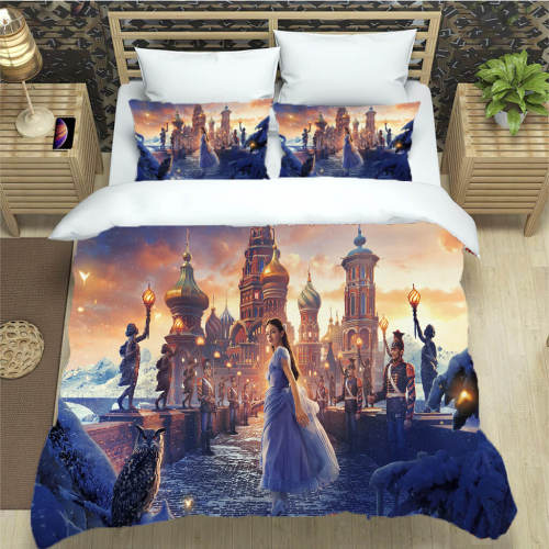 The Nutcracker And The Four Realms Bedding Set Pattern Quilt Cover Without Filler