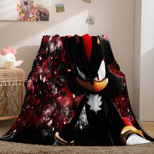 Adventures Of Sonic The Hedgehog Blanket Flannel Throw