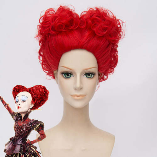 Alice In Wonderland 2 Alice Through The Looking Glass The Red Queen Red Cosplay Wig