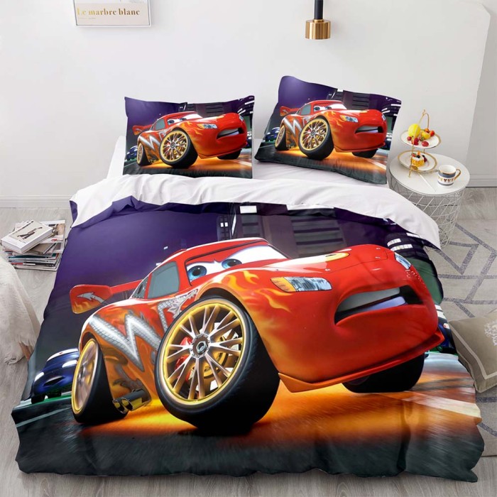 Cars Pattern Bedding Set Quilt Cover Without Filler