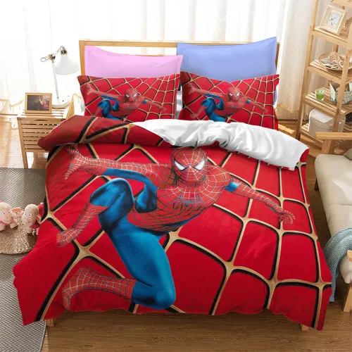 Spider-Man Pattern Bedding Set Quilt Cover Without Filler