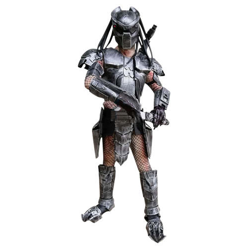 The Predator Halloween Cosplay Costume - Including Helmet And Shoes