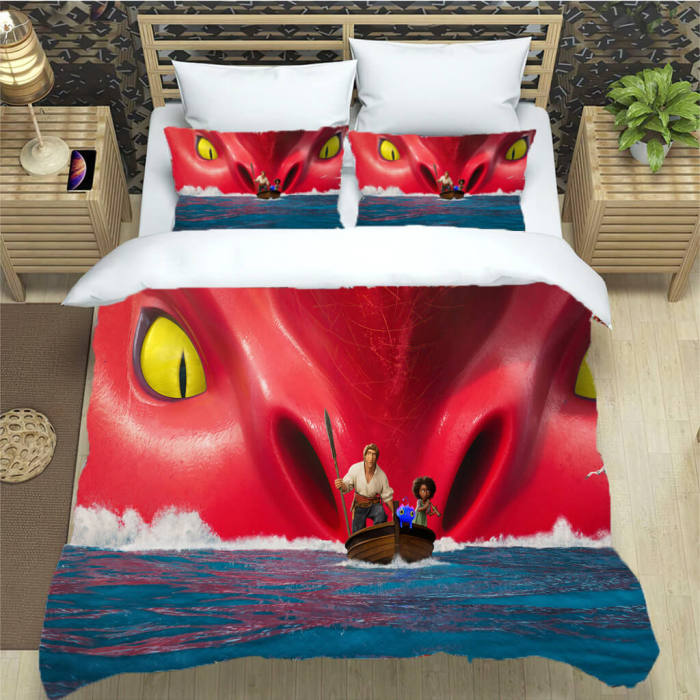 The Sea Beast Bedding Set Quilt Cover Without Filler
