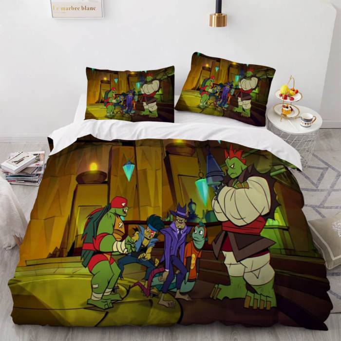 Rise Of The Teenage Mutant Ninja Turtles Bedding Set Quilt Cover Without Filler