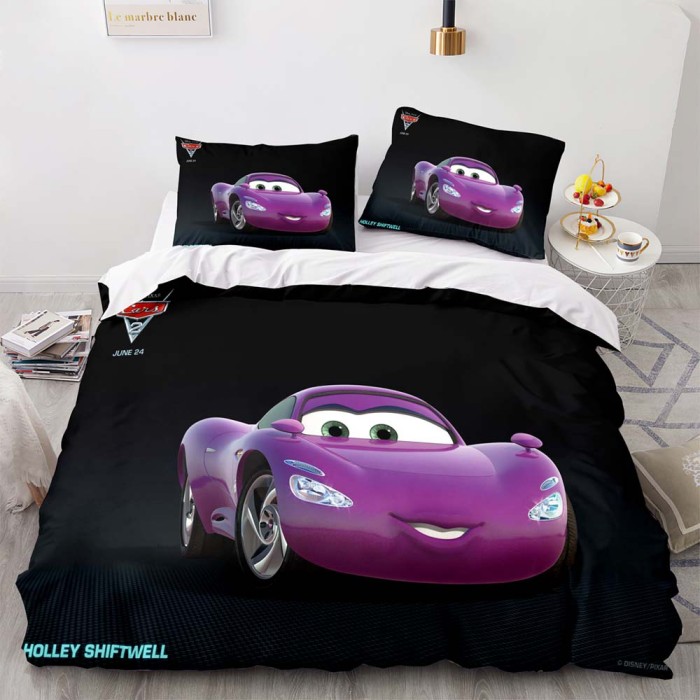 Cartoon Cars Bedding Set Quilt Cover Without Filler