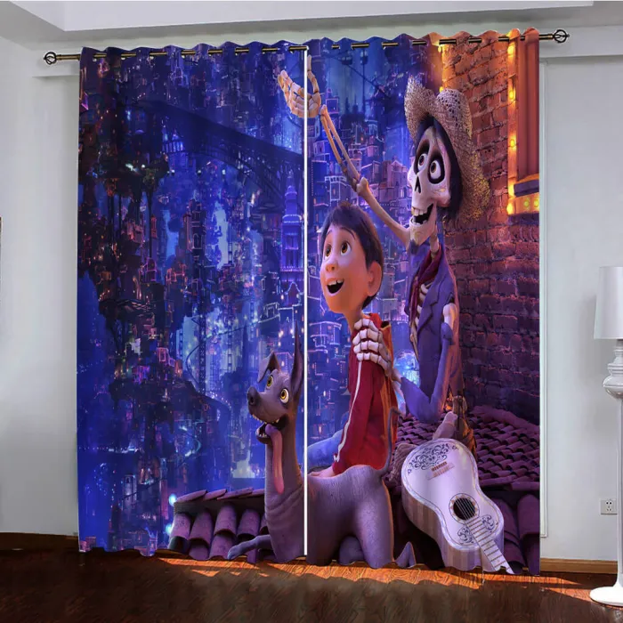 Coco Curtains Pattern Blackout Window Drapes