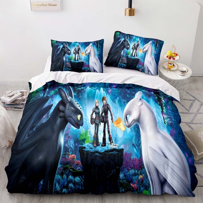 How To Train Your Dragon Bedding Set Quilt Cover Without Filler