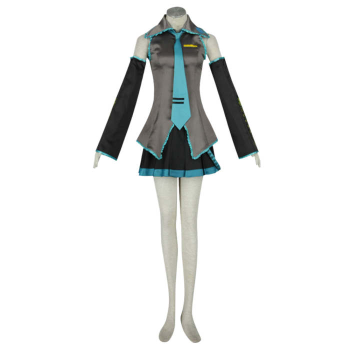 Vocaloid Hatsune Miku Initial Cosplay Costume