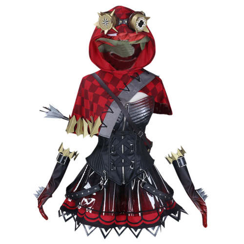 Identity V Mechanic Tracy Reznik Little Red Riding Hood Halloween Cosplay Costume