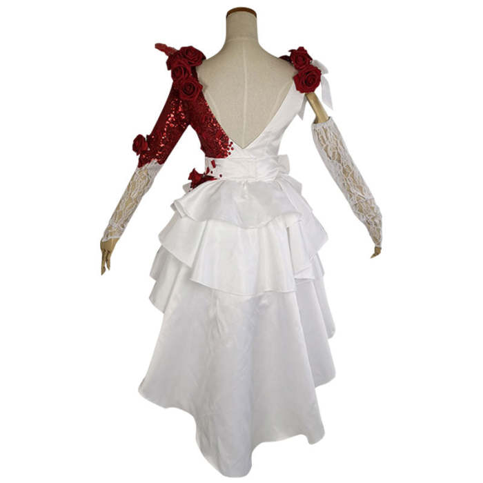 Identity V Perfumer Vera Nair Crimson Bride Halloween Cosplay Costume