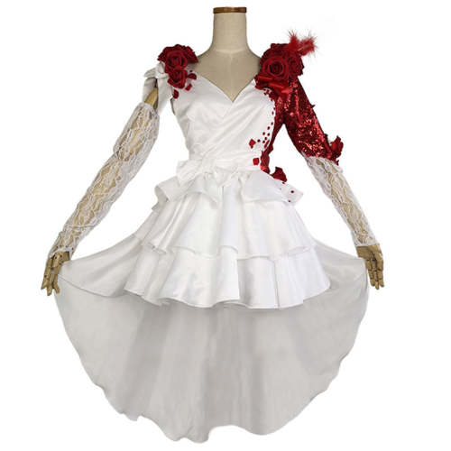 Identity V Perfumer Vera Nair Crimson Bride Halloween Cosplay Costume